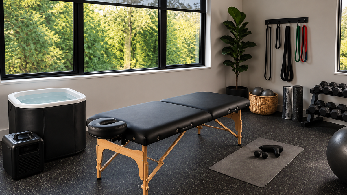 How to Set Up a Home Recovery Room for Athletes