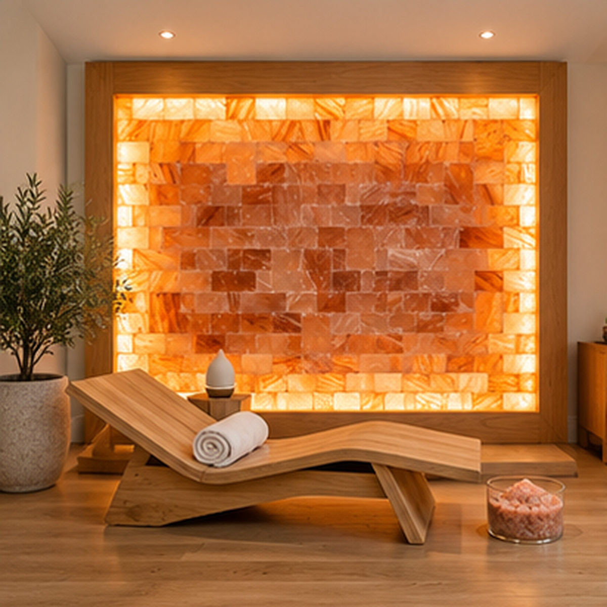 Himalayan Pink Salt Bricks Kit – 35 Sq Ft Total Coverage (8ft x 4ft Wall System) | Premium Natural Blocks for Wellness Spaces