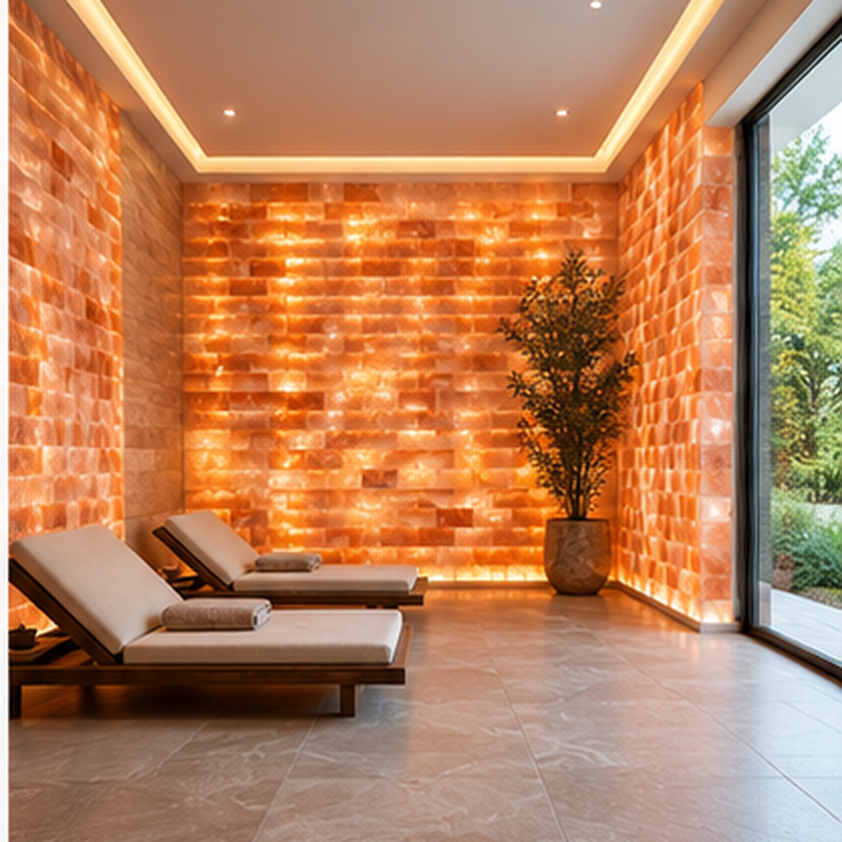 Himalayan Pink Salt Bricks Kit ā 256 Sq Ft Total Coverage | Bulk Wall Tiles for Luxury Spas & Commercial Rooms