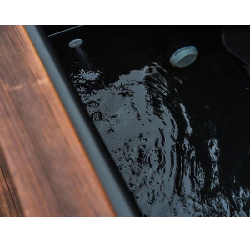 Handcrafted Redwood Cold Plunge Tub – Premium 110V Home Ice Bath with Ozone Filtration, Chiller System & Shou Sugi Ban Finish