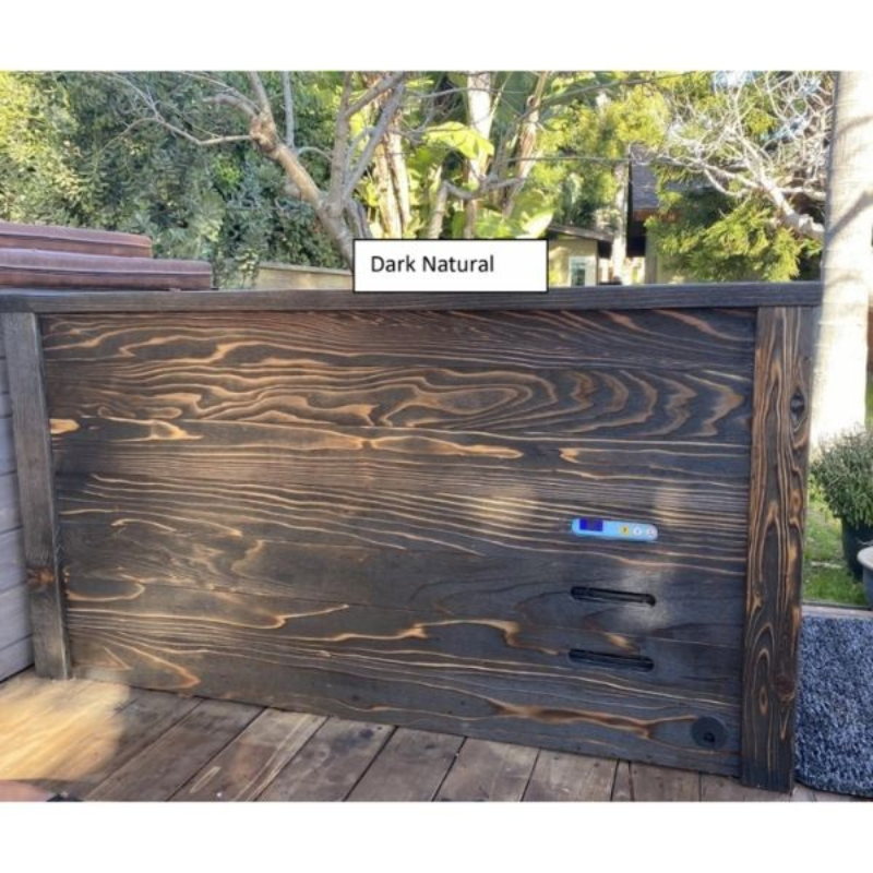 Handcrafted Redwood Cold Plunge Tub – Premium 110V Home Ice Bath with Ozone Filtration, Chiller System & Shou Sugi Ban Finish