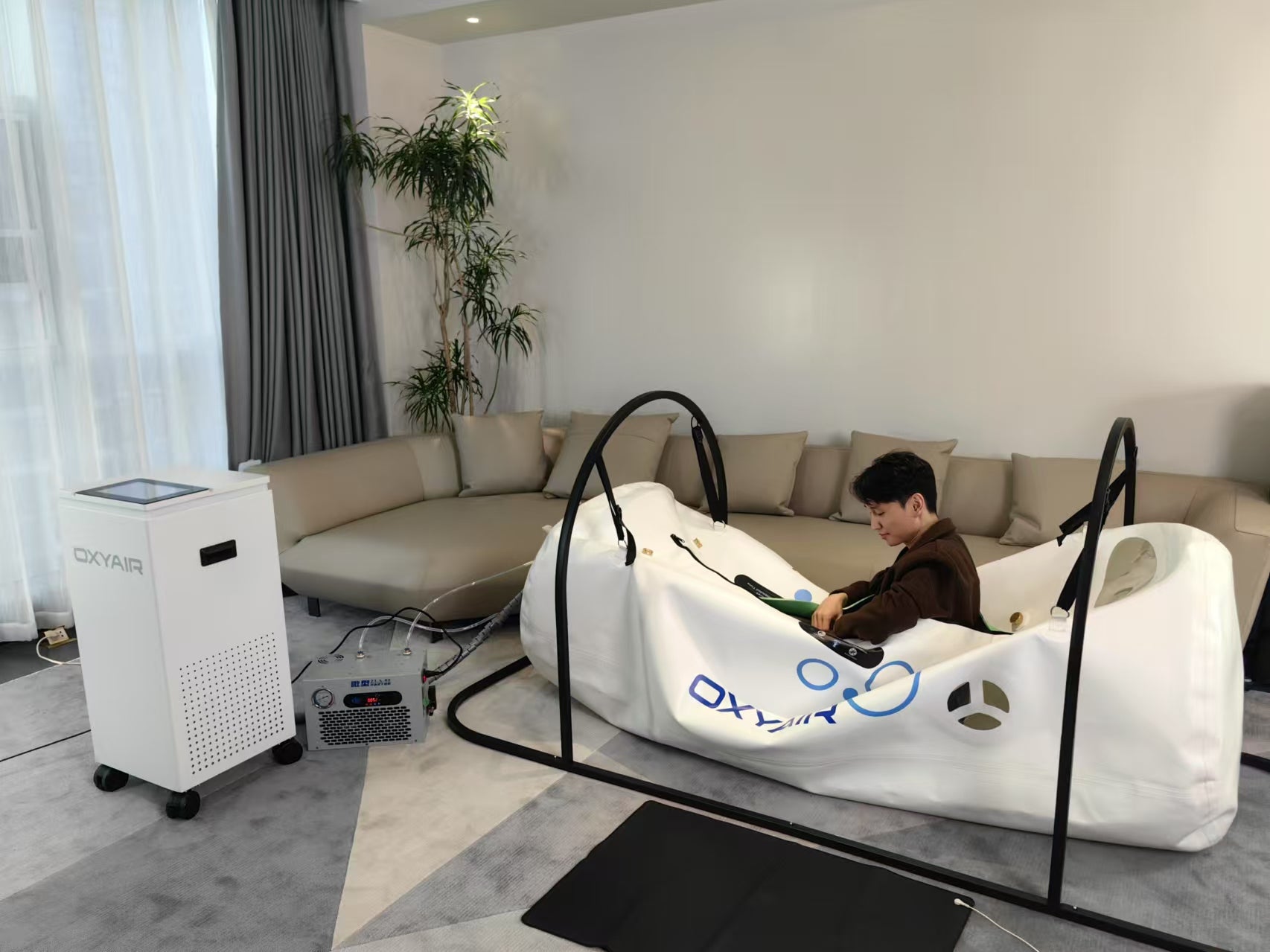 1.5ATA Soft-Shell Lying Type Hyperbaric Chamber OLV-RT01