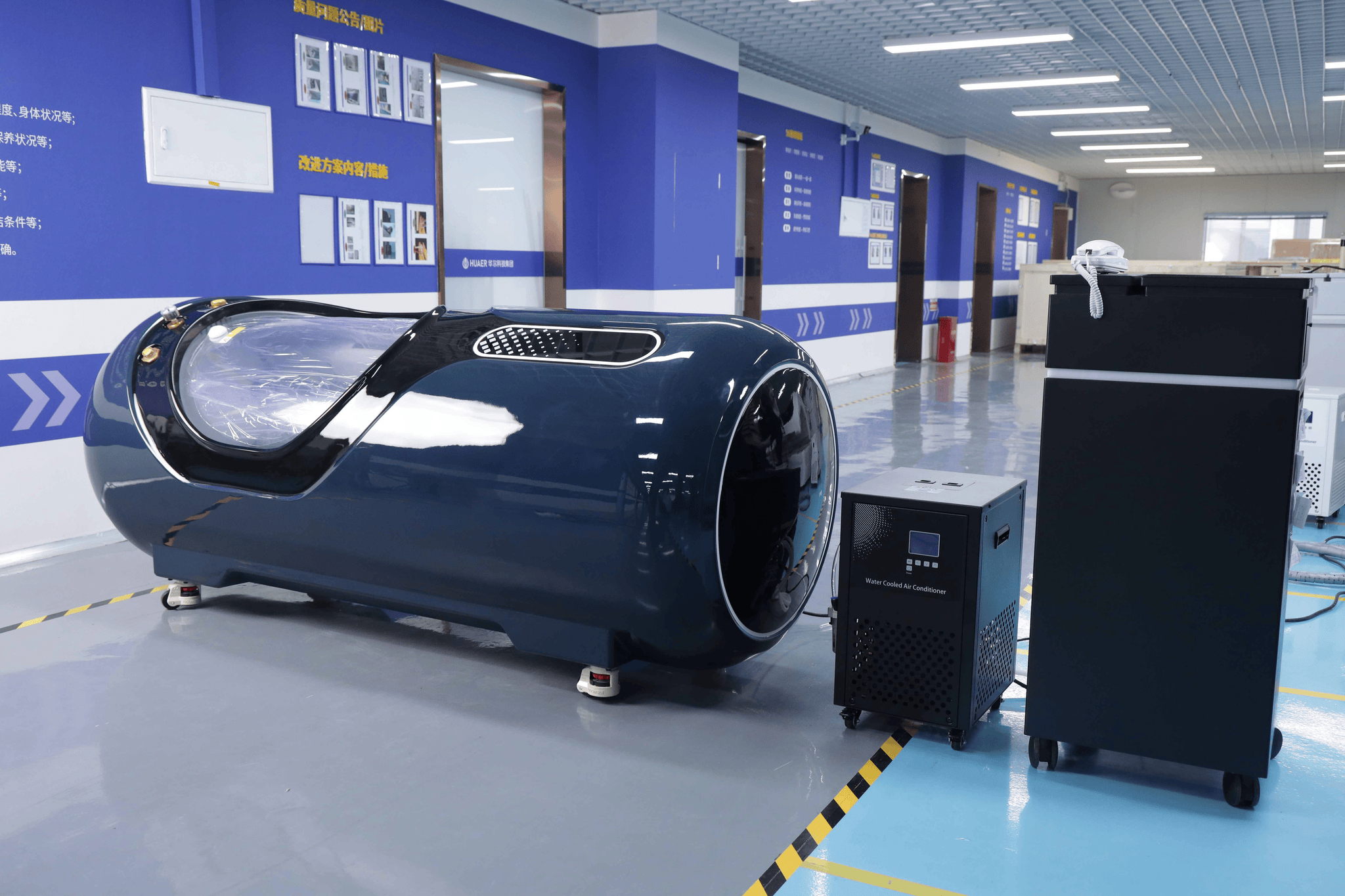 OLV-YTD01, YTD02 Composite Material 2.0ATA Hard-shell Lying Type Hyperbaric Chamber