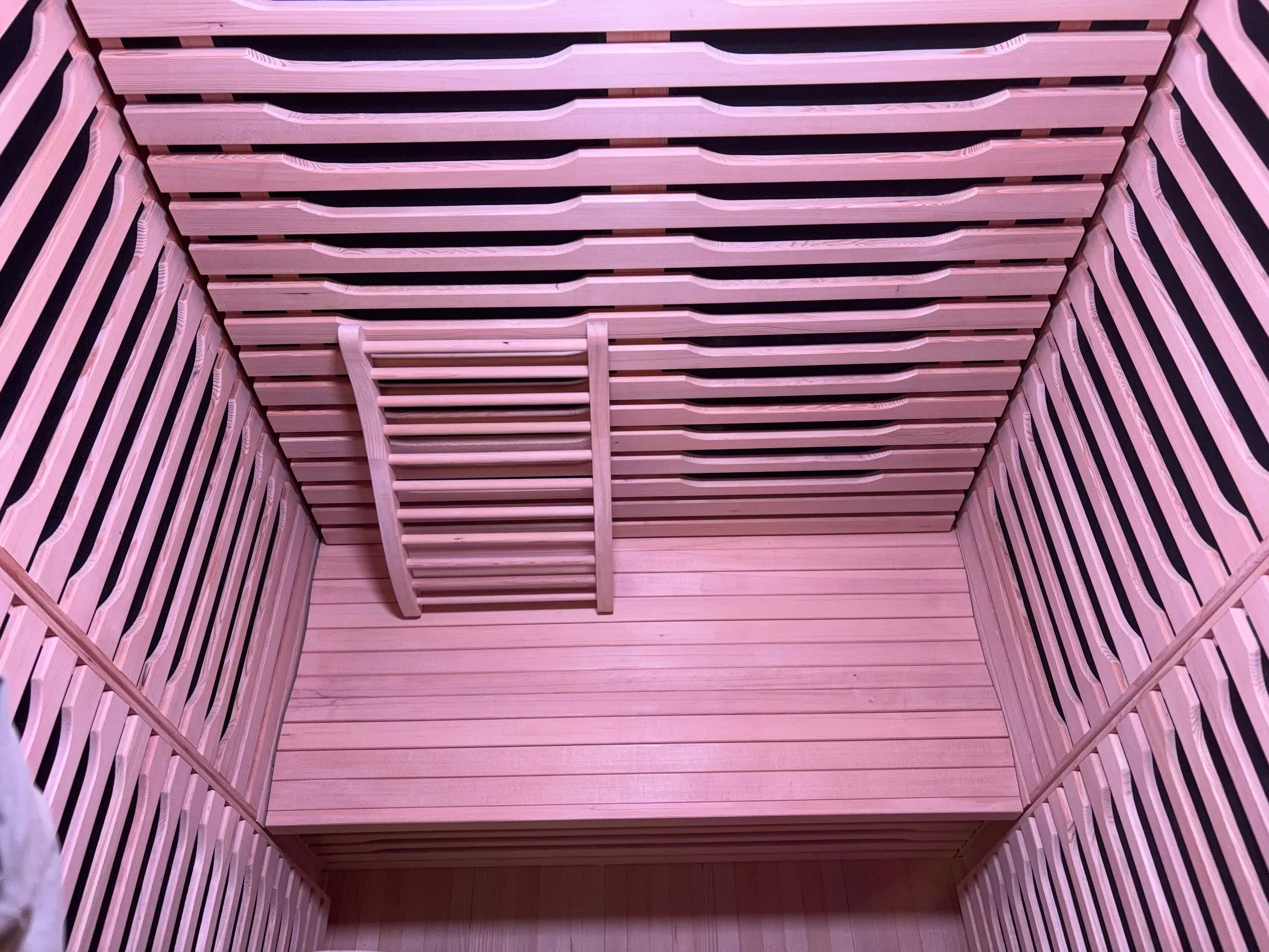 Blisspod Milano Full Spectrum Infrared Sauna – 2 Person Canadian Hemlock (Ultra Low EMF, Chromotherapy)
