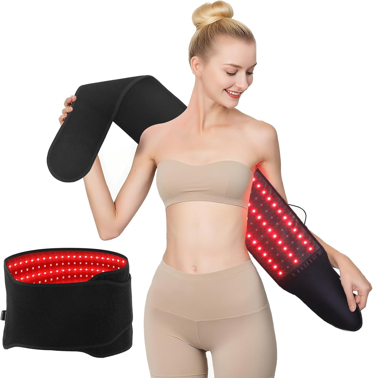 ThermaPulse Dual-Wavelength Red Light Therapy Belt