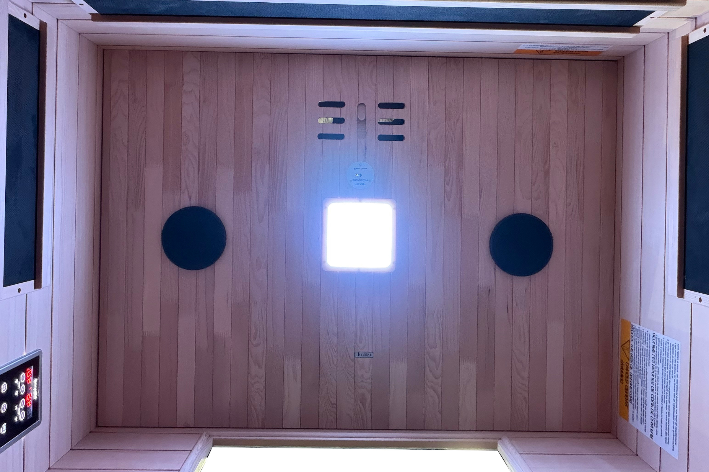 Blisspod Malmo All-in-One Infrared Sauna – Red Light Therapy, Low EMF, Chromotherapy (2 Person)