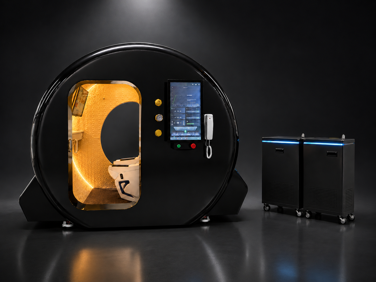 OxyAir OLV-YZD01 2.0 ATA Single-Seat Hard-Shell Hyperbaric Chamber