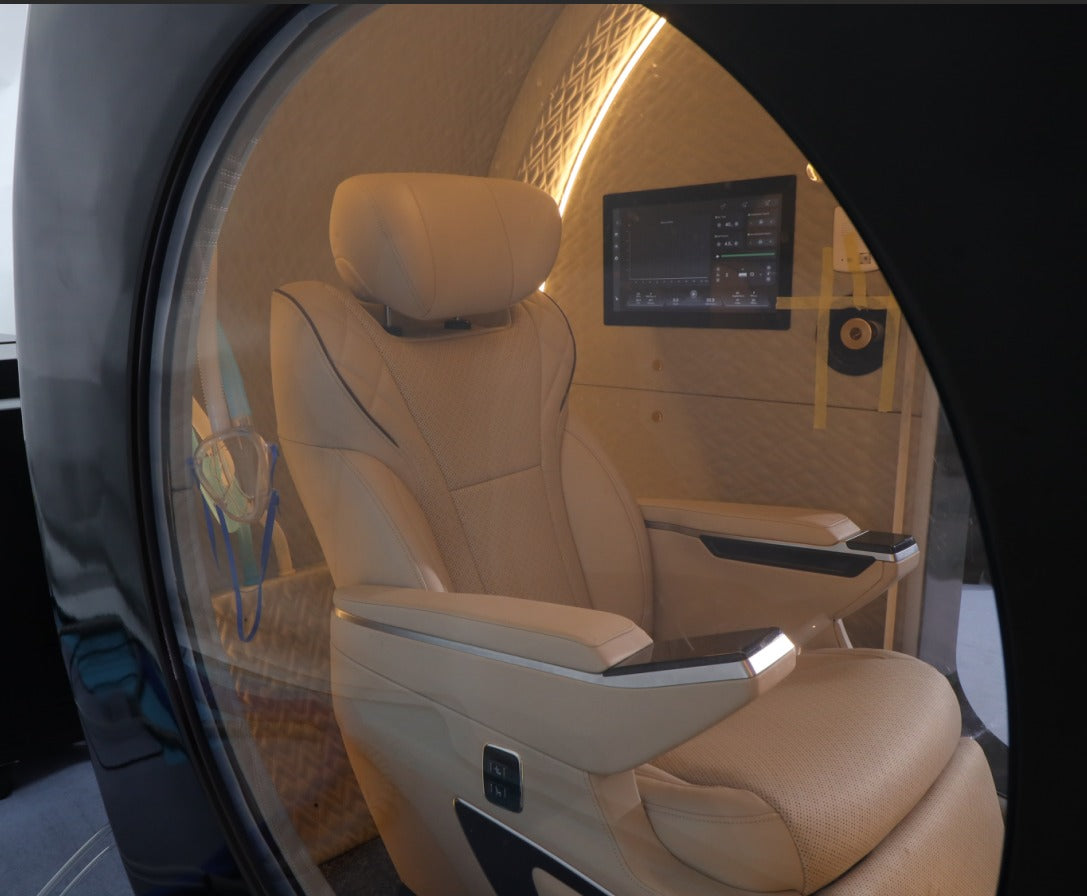 OxyAir OLV-YZD01 2.0 ATA Single-Seat Hard-Shell Hyperbaric Chamber