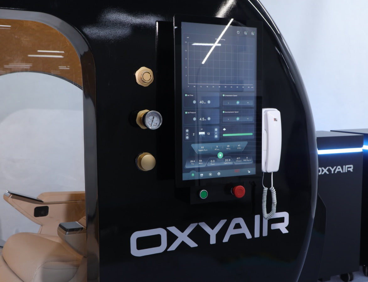 OxyAir OLV-YZD01 2.0 ATA Single-Seat Hard-Shell Hyperbaric Chamber