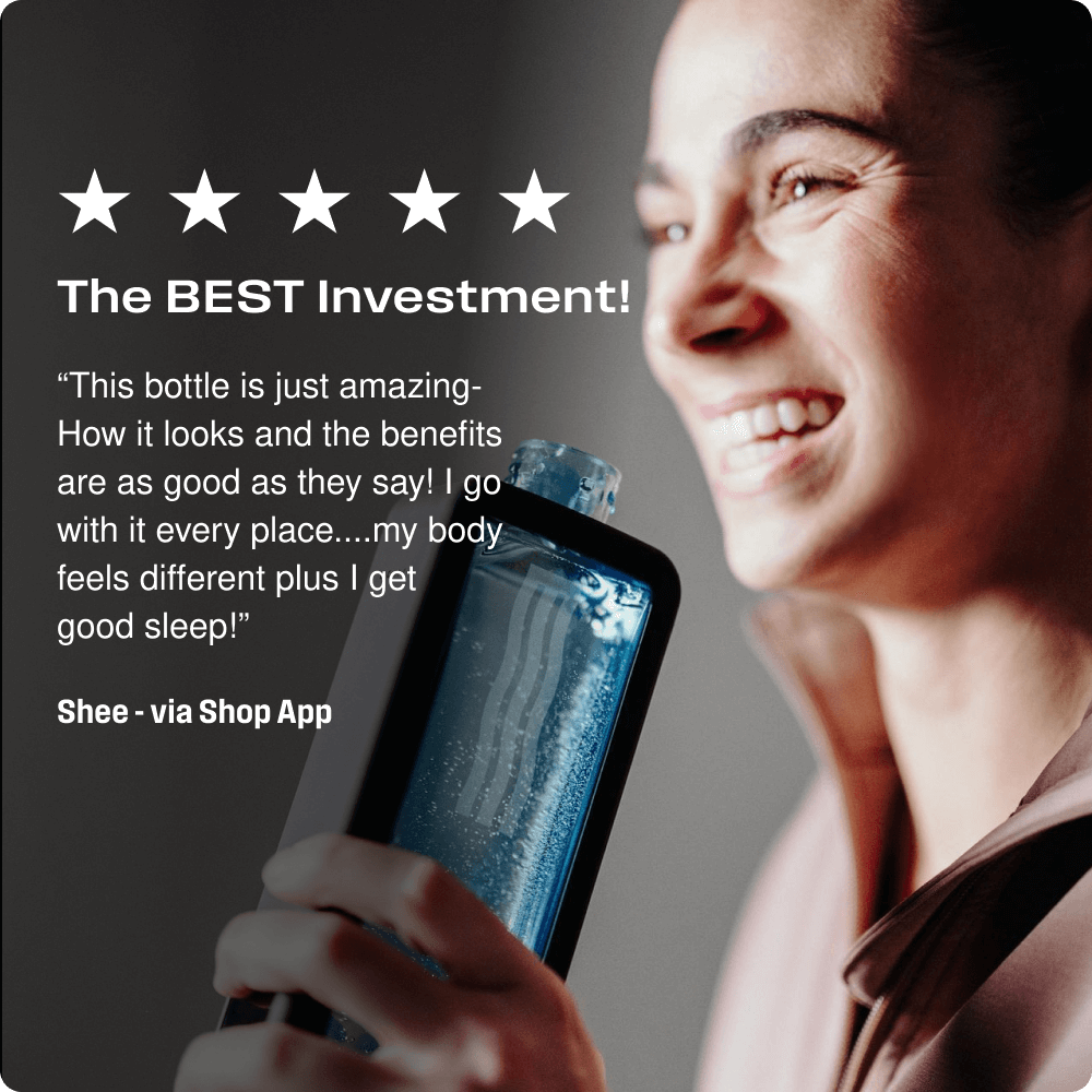 ECHO Flask Hydrogen Water Bottle – High-Performance Hydrogen Generator with Smart Tracking & Up to 8 ppm Hydrogen Infusion
