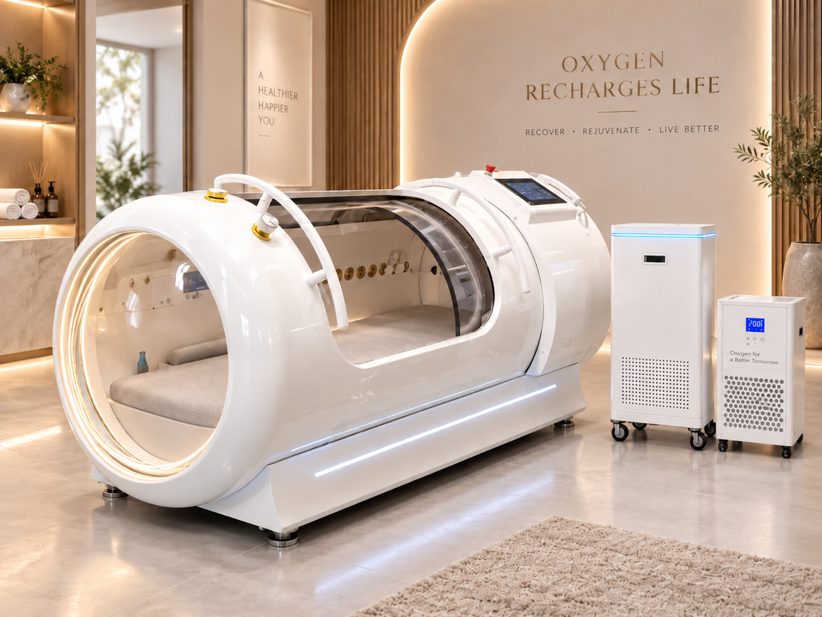 OxyAir OLV-YTD03 1.3–2.0 ATA Single-Person Hard-Shell Lying-Type Hyperbaric Chamber