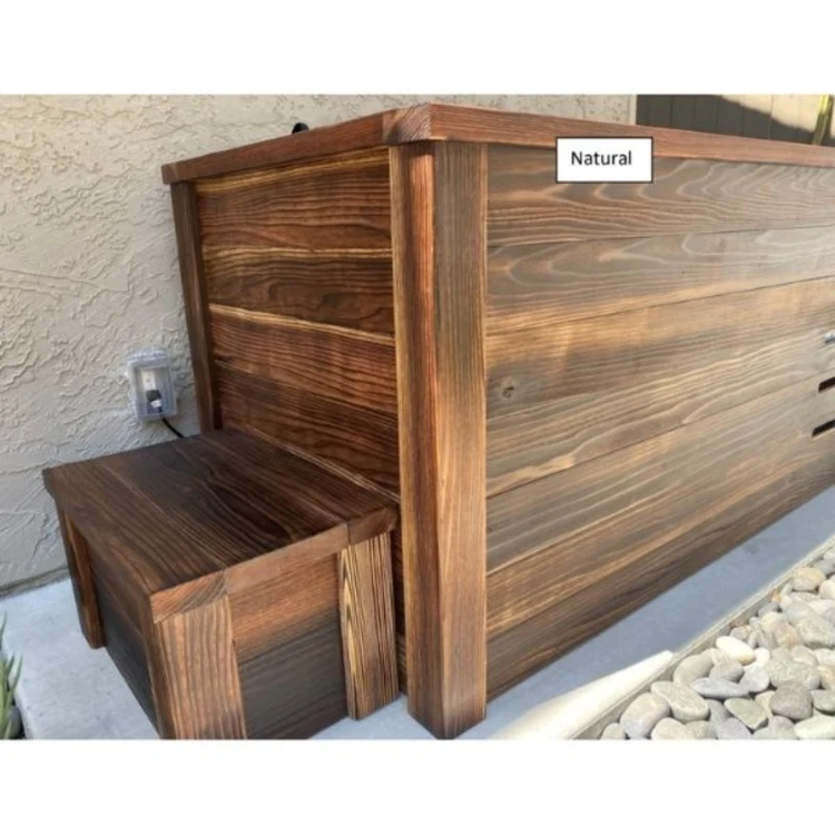 Kooru Premium Shou Sugi Ban Cold Plunge Tub