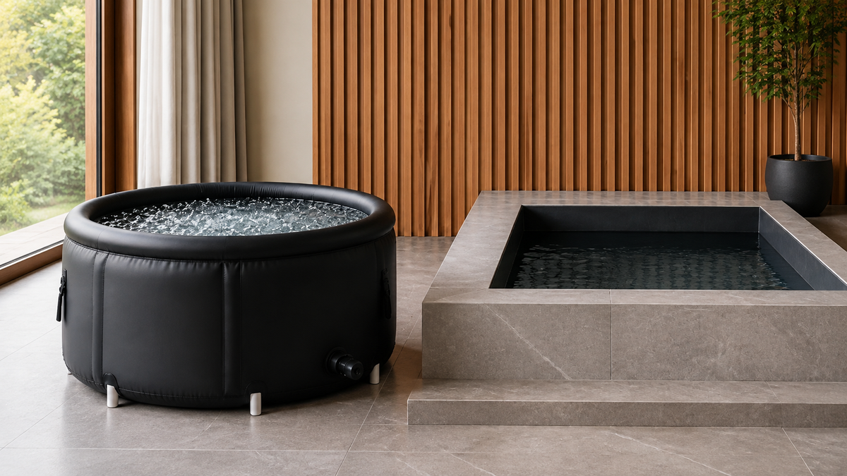 Portable vs Stationary Cold Plunge: Which Fits Your Home