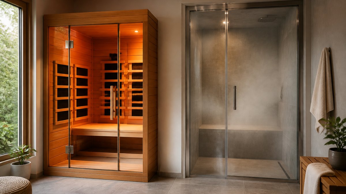 Infrared Sauna vs Steam Room for Circulation