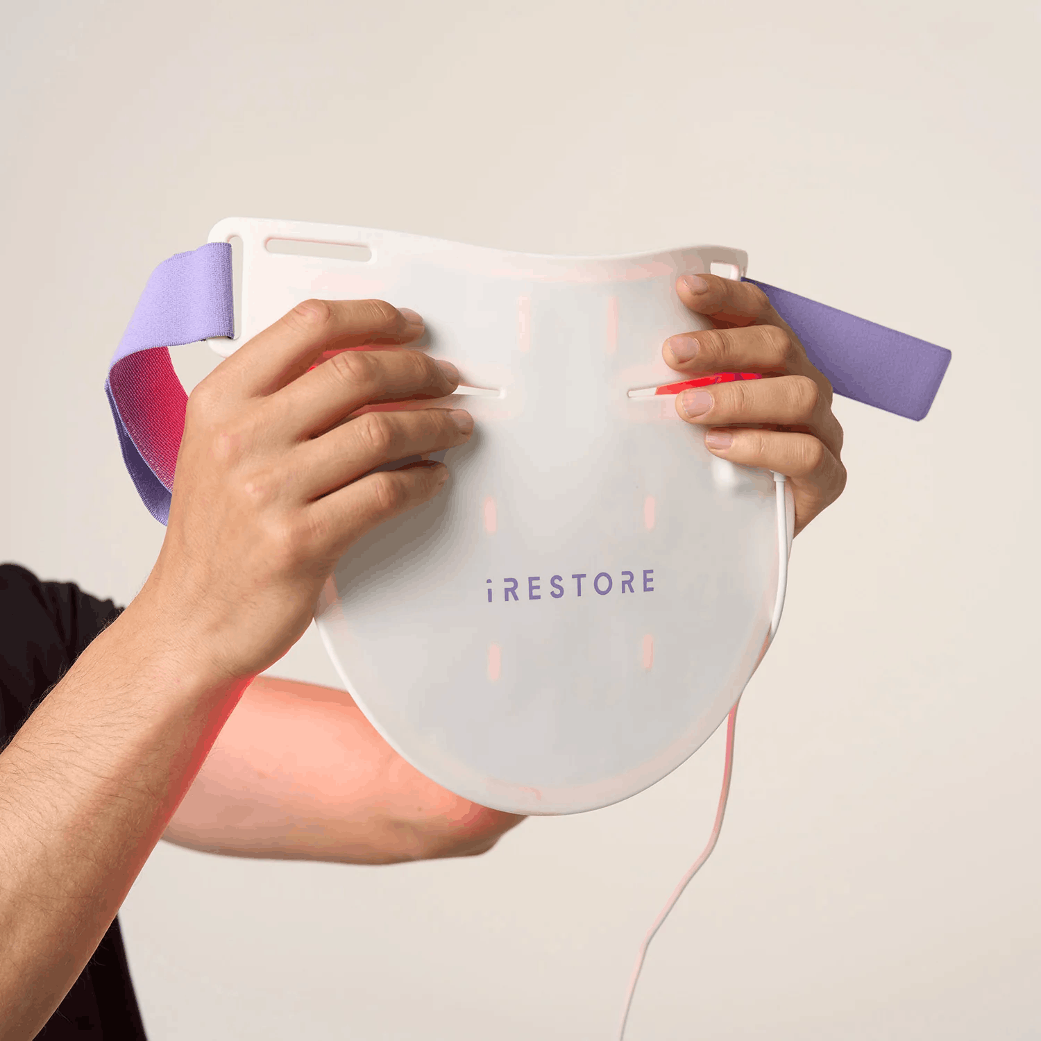iRestore Illumina LED Duo Face, Neck & Chest Light Therapy Mask Set