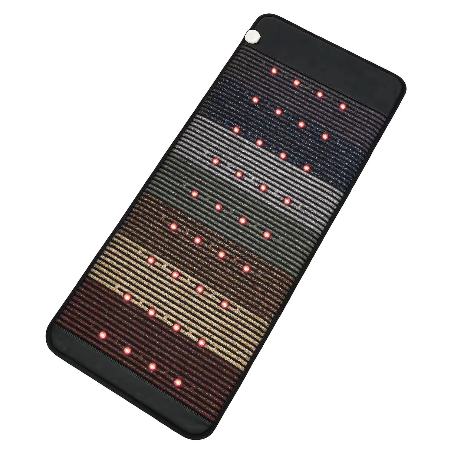 Megelin PEMF Infrared Heating Therapy Mat Pro with Red Light and Gemstone Layer