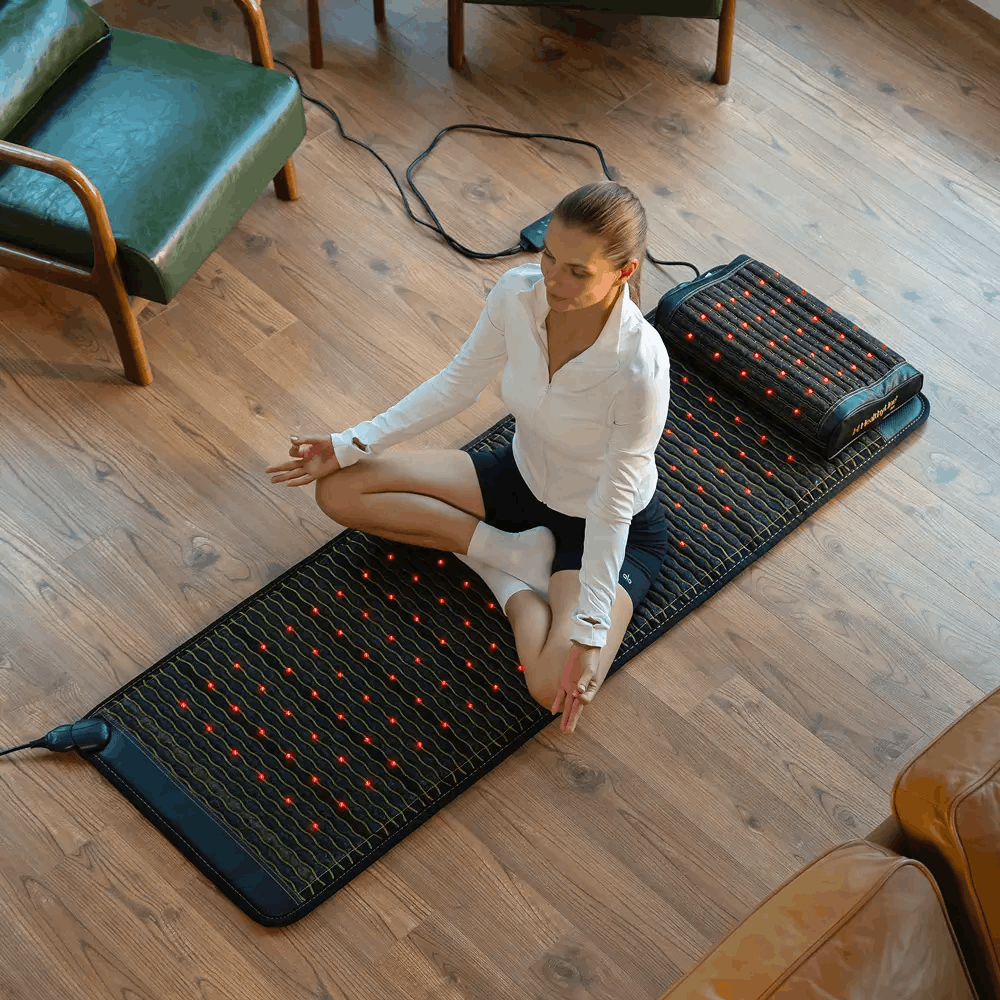 Jet Series PEMF Far Infrared Heating Mat with Red Light Therapy