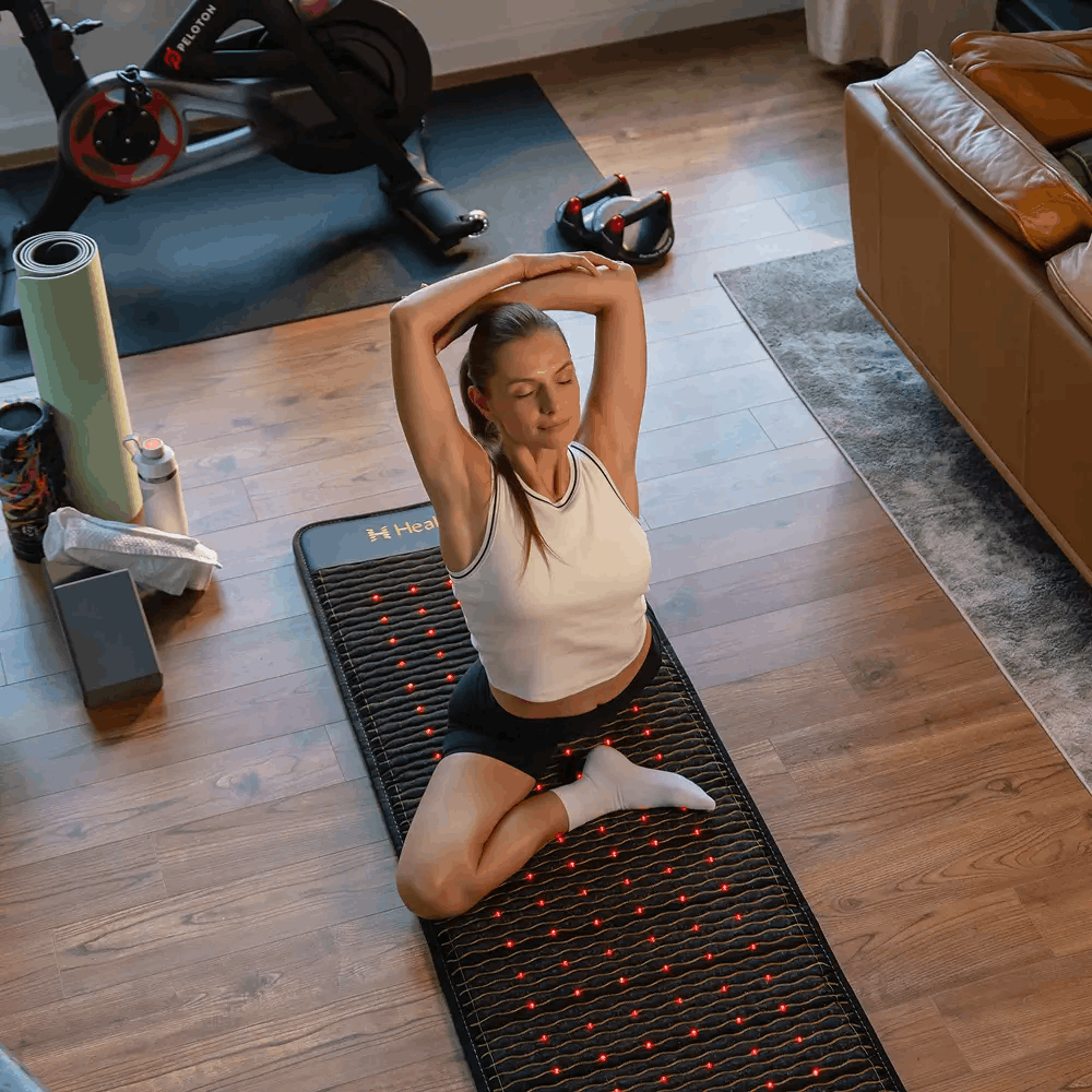Jet Series PEMF Far Infrared Heating Mat with Red Light Therapy