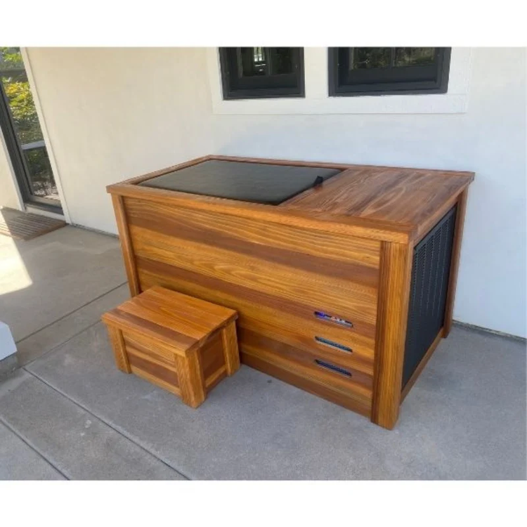 Kooru Premium Shou Sugi Ban Cold Plunge Tub