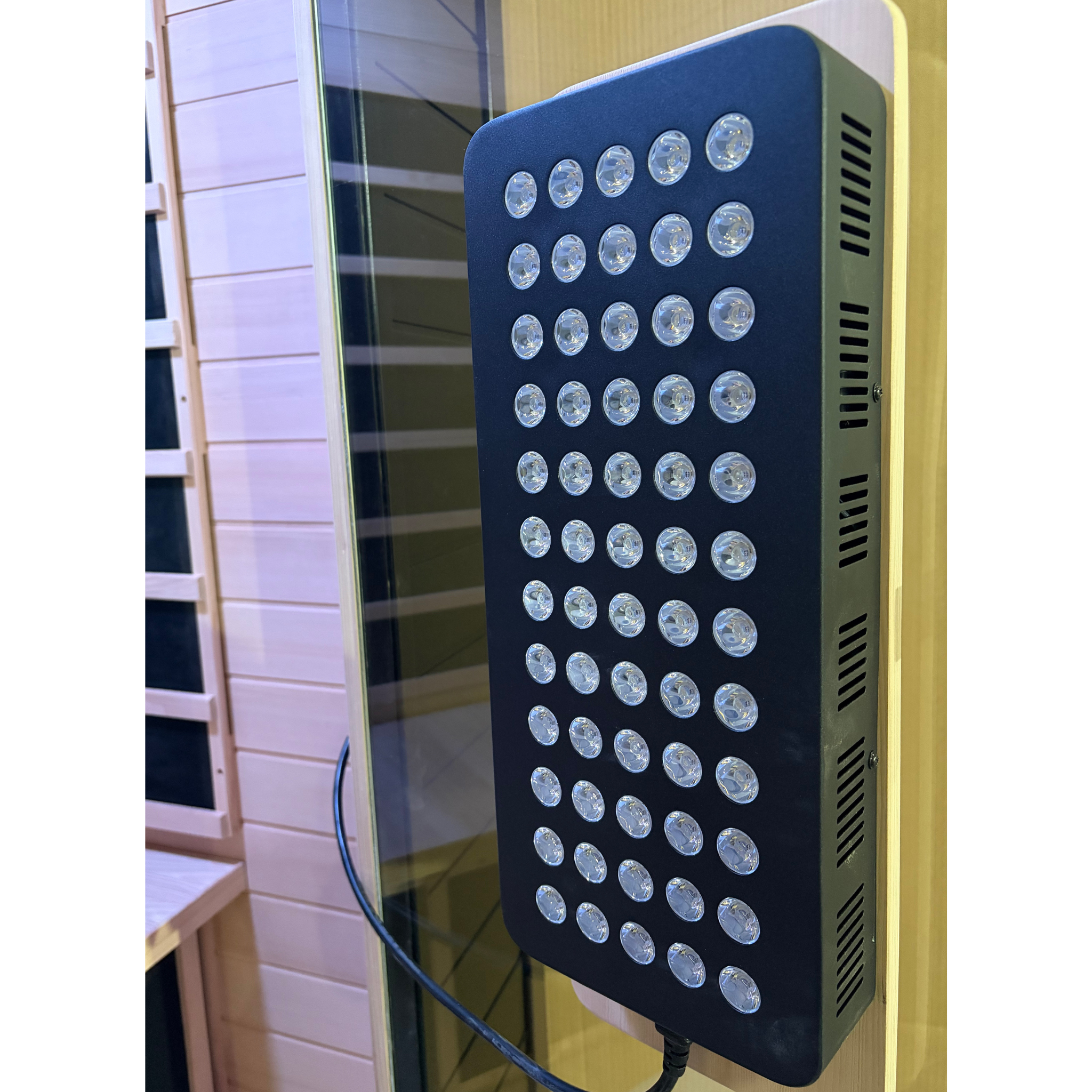 Blisspod Malmo All-in-One Infrared Sauna – Red Light Therapy, Low EMF, Chromotherapy (2 Person)