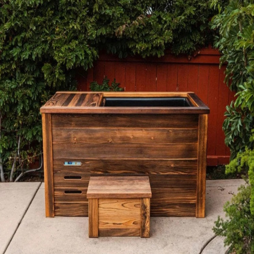 Kooru Premium Shou Sugi Ban Cold Plunge Tub