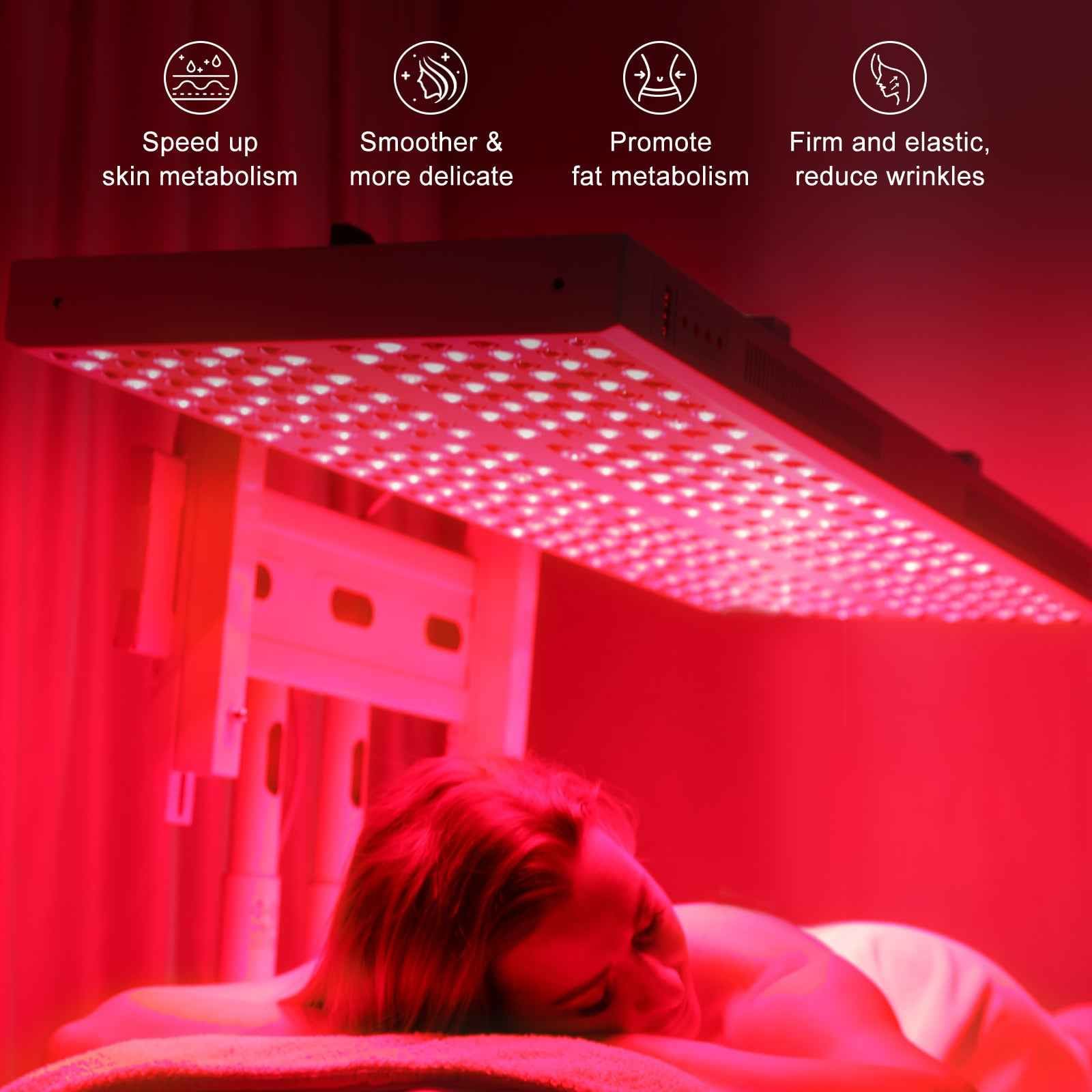 Bontanny Moving Pro Series Red Light Therapy Device with Adjustable Stand