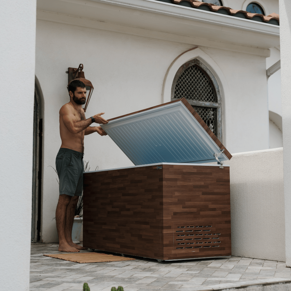 Fire Cold Plunge All-in-One Residential Ice Bath System – Built-in Compressor & Filtration