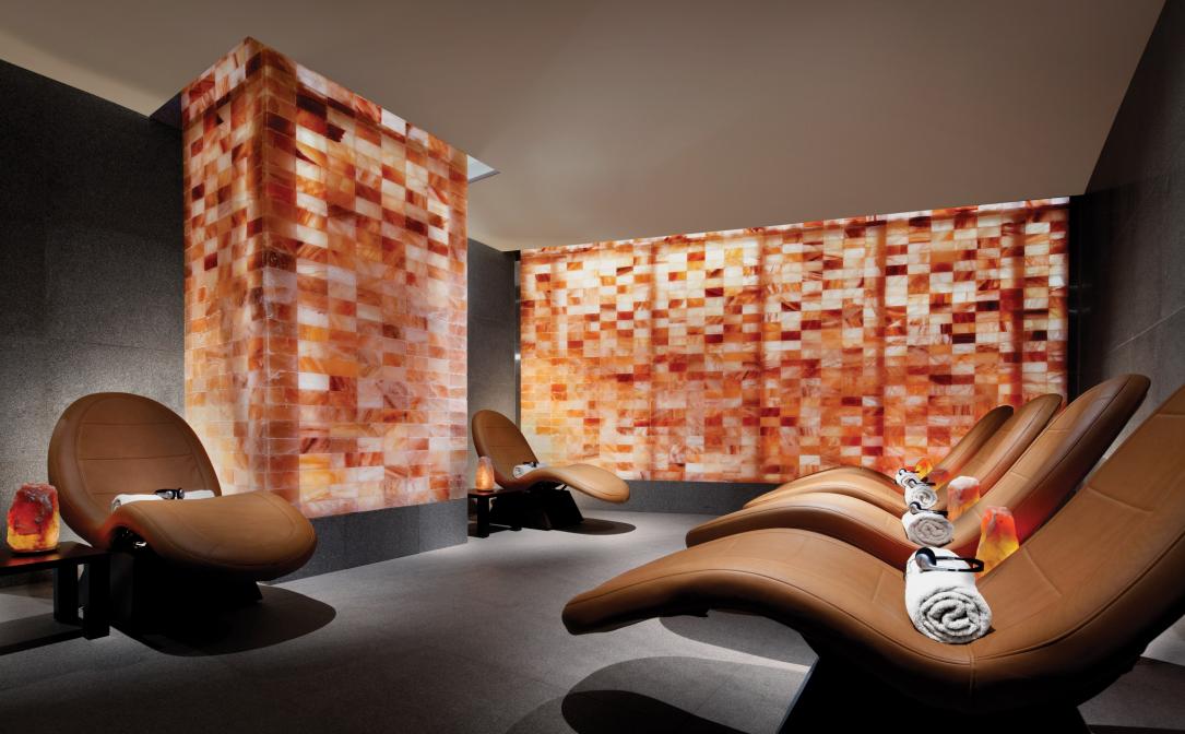 Himalayan Salt Sauna Wall System – 8ft x 4ft Natural Pink Salt Bricks Kit (35 sq ft)