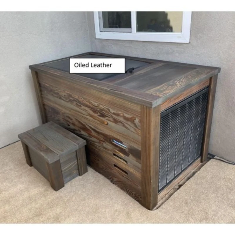 Kooru Premium Shou Sugi Ban Cold Plunge Tub