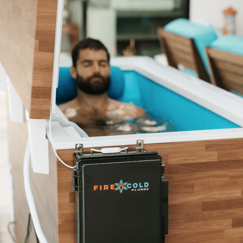 Fire Cold Plunge All-in-One Residential Ice Bath System – Built-in Compressor & Filtration